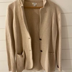 J. Crew Sweater Blazer